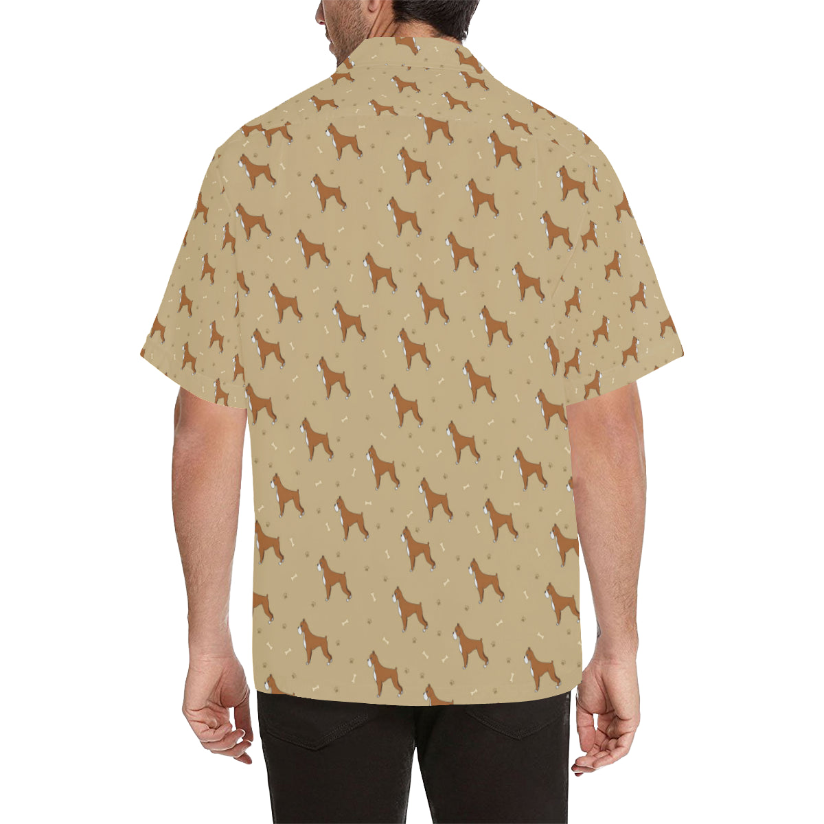 Boxers Pattern Print Design 02 Men's Hawaiian Shirt