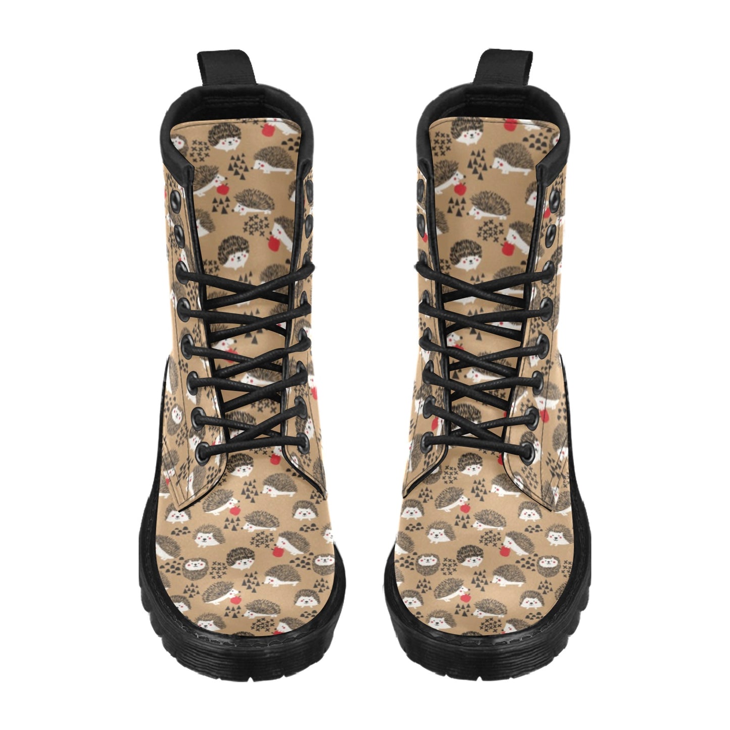 Hedgehog Print Design LKS403 Women's Boots