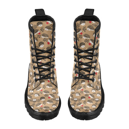 Hedgehog Print Design LKS403 Women's Boots