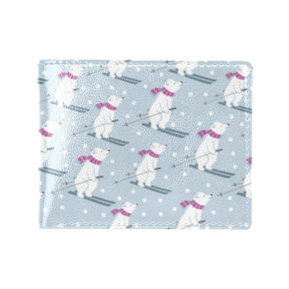 Ski Print Design LKS307 Men's ID Card Wallet