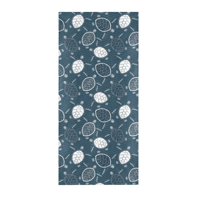 Sea Turtle Print Design LKS3015 Beach Towel 32" x 71"