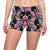 Peony Pattern Print Design PE012 Yoga Shorts