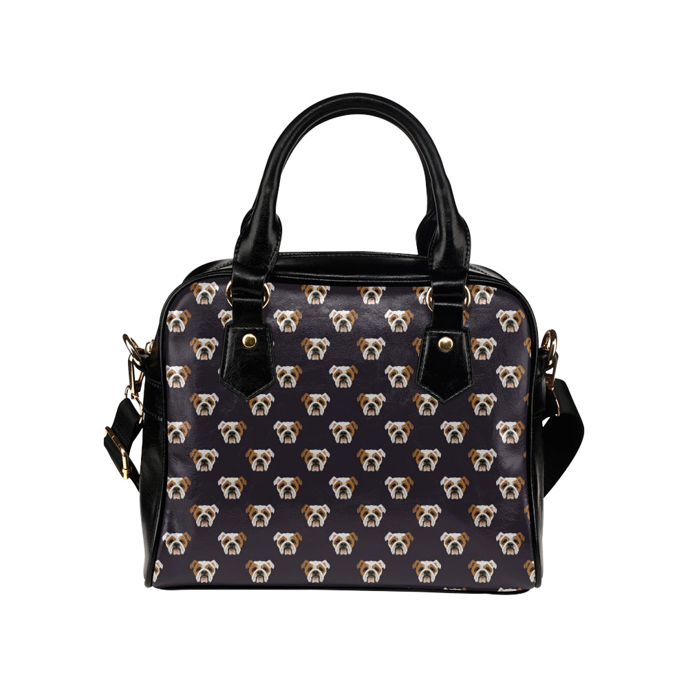 Bulldogs Pattern Print Design 03 Shoulder Handbag