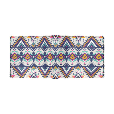 Tribal Aztec native american Men's ID Card Wallet