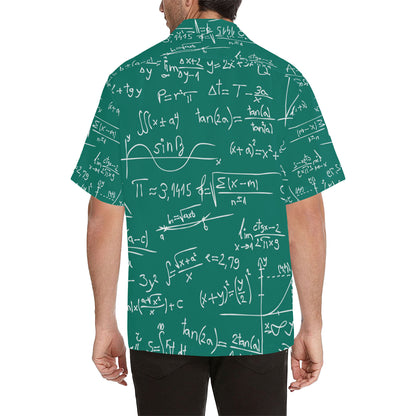 Math Pattern Print Design 01 Men's Hawaiian Shirt