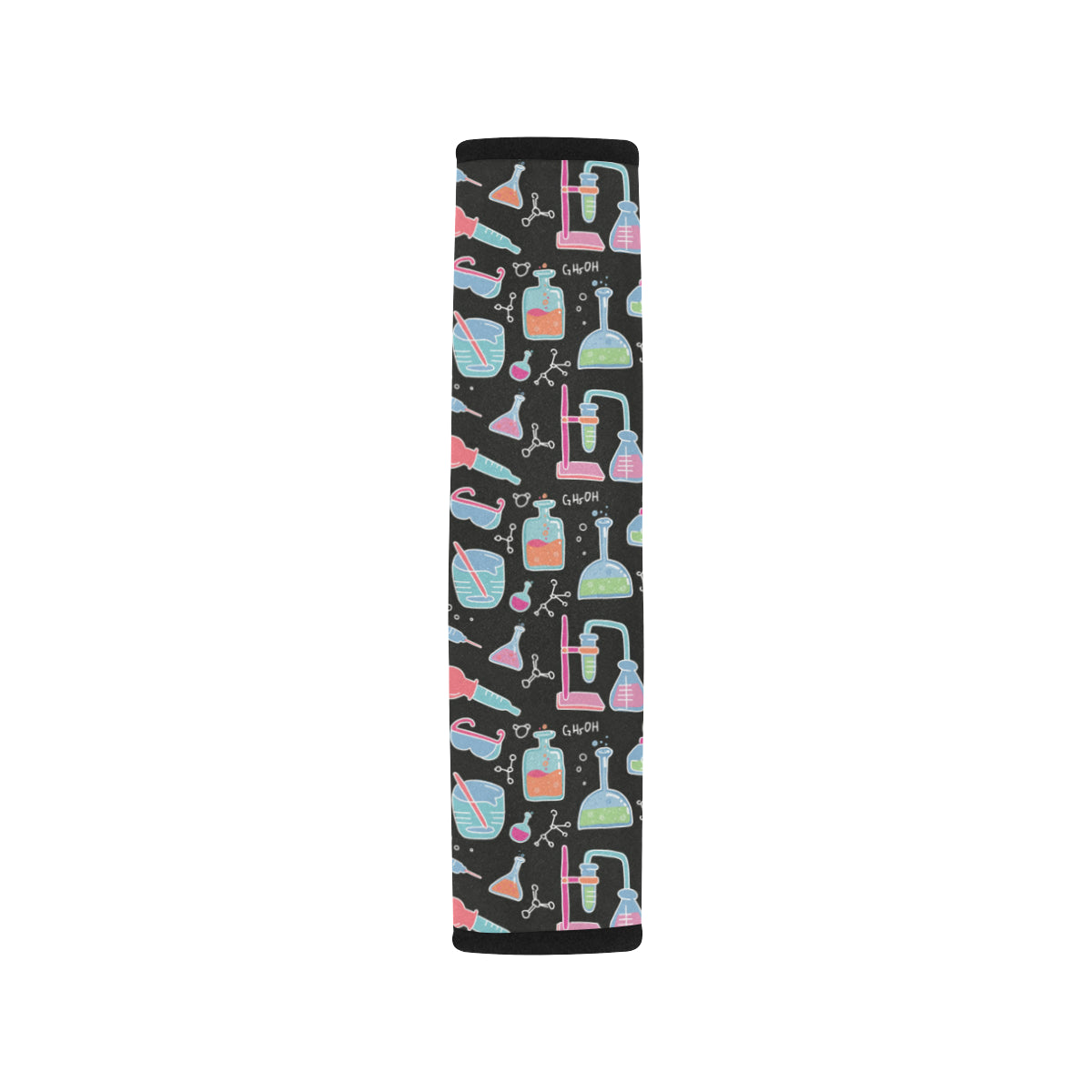 Chemical Pattern Print Design 06 Car Seat Belt Cover