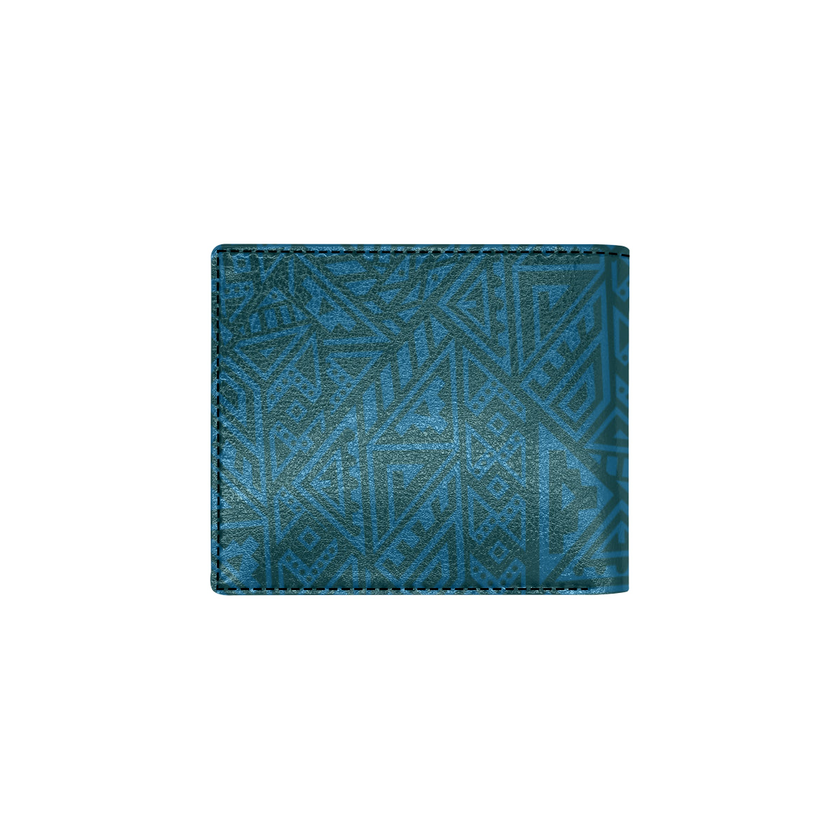 Maori Pattern Print Design 03 Men's ID Card Wallet