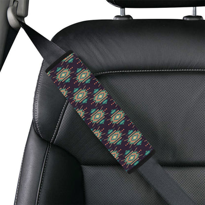 Navajo Geometric Style Print Pattern Car Seat Belt Cover