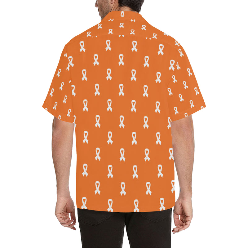 Appendix cancer Pattern Print Design 01 Men's Hawaiian Shirt