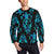 Sea turtle Polynesian Tribal Hawaiian Men Long Sleeve Sweatshirt