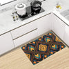 Kente Pattern Print Design 05 Kitchen Mat