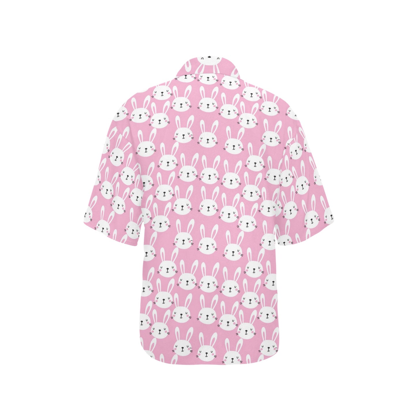 Rabbit Print Design LKS401 Women's Hawaiian Shirt