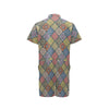 Bohemian Pattern Print Design 05 Men's Romper