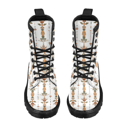 Totem Print Design LKS302 Women's Boots