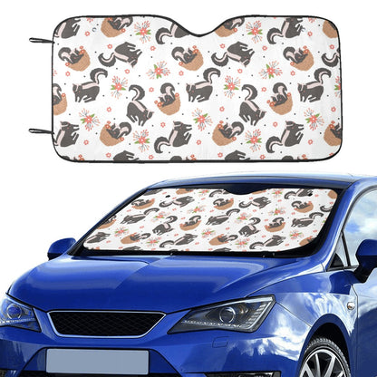 Skunk Print Design LKS304 Car front Windshield Sun Shade