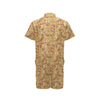 Hippie Print Design LKS305 Men's Romper