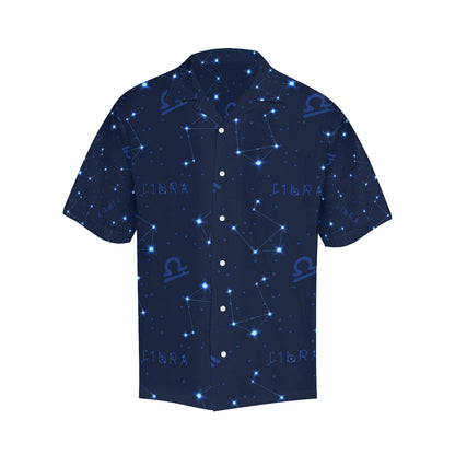 Libra Pattern Print Design 04 Men's Hawaiian Shirt