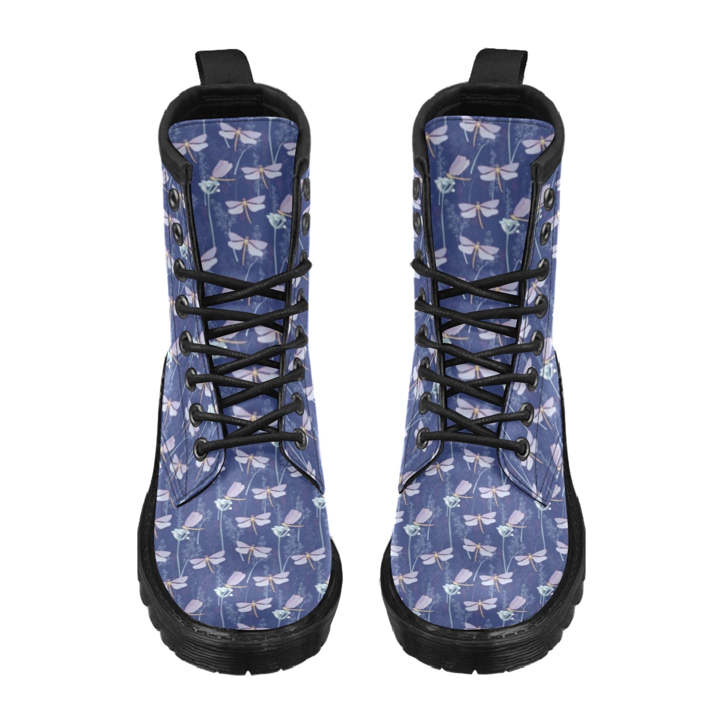 Dragonfly Print Design LKS401 Women's Boots
