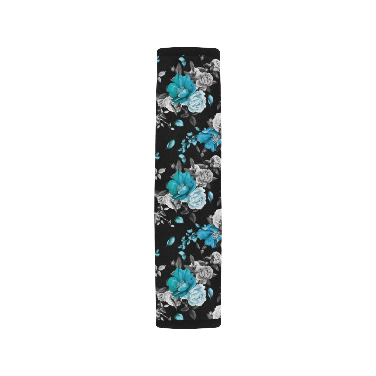 Rose Pattern Print Design A02 Car Seat Belt Cover