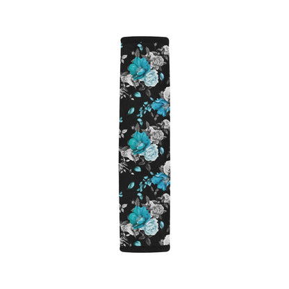 Rose Pattern Print Design A02 Car Seat Belt Cover