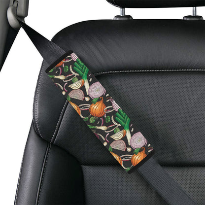Onion Pattern Print Design A03 Car Seat Belt Cover