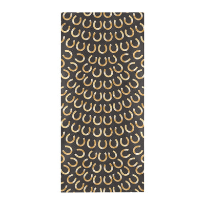 Horseshoe Print Design LKS304 Beach Towel 32" x 71"