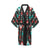 Native Pattern Print Design A08 Women's Short Kimono