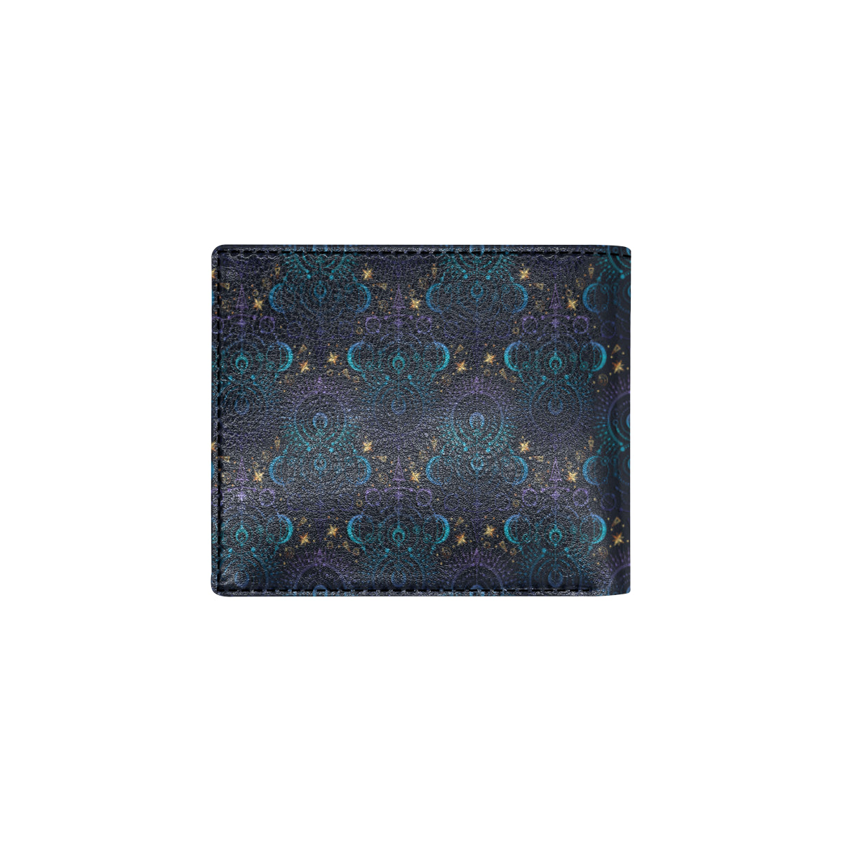 Celestial Pattern Print Design 06 Men's ID Card Wallet