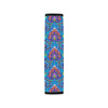 lotus Boho Pattern Print Design LO010 Car Seat Belt Cover