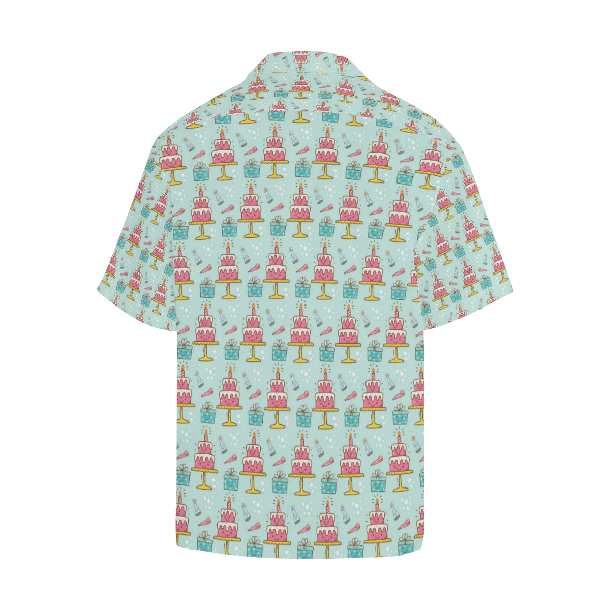 Cake Pattern Print Design 06 Men's Hawaiian Shirt