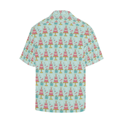 Cake Pattern Print Design 06 Men's Hawaiian Shirt