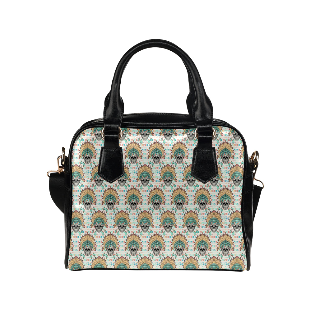 Boho Pattern Print Design 04 Shoulder Handbag