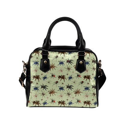 Tarantula Pattern Print Design 02 Shoulder Handbag