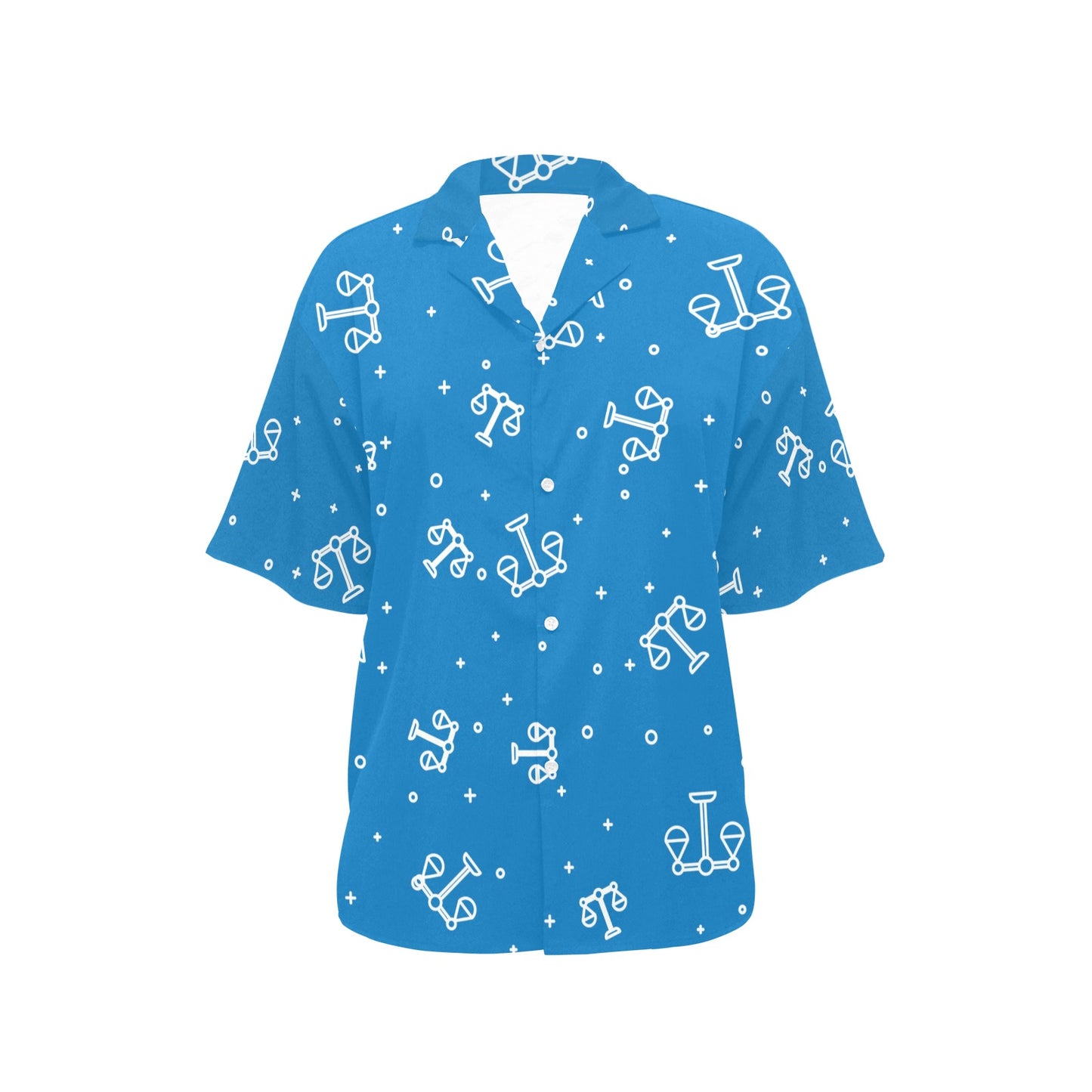 Libra Pattern Print Design 05 Women's Hawaiian Shirt