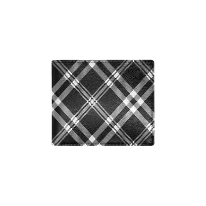 Madras Pattern Print Design 03 Men's ID Card Wallet