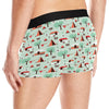 Camper Tent Pattern Print Design 01 Men's Boxer Briefs