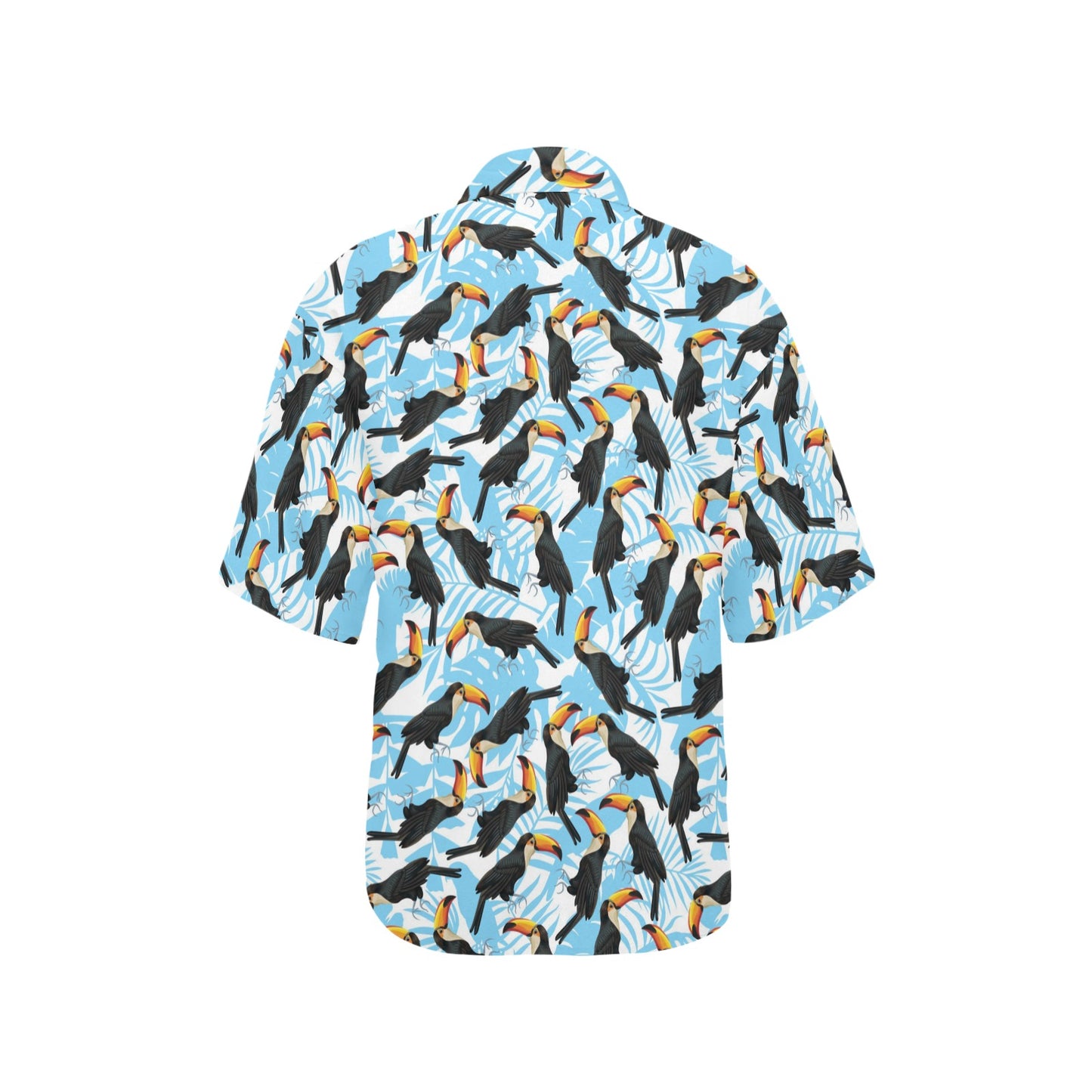 Toucan Print Design LKS303 Women's Hawaiian Shirt