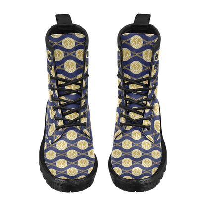 Anchor Luxury Pattern Women's Boots