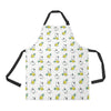 Bull Terriers Pattern Print Design 05 Apron with Pocket