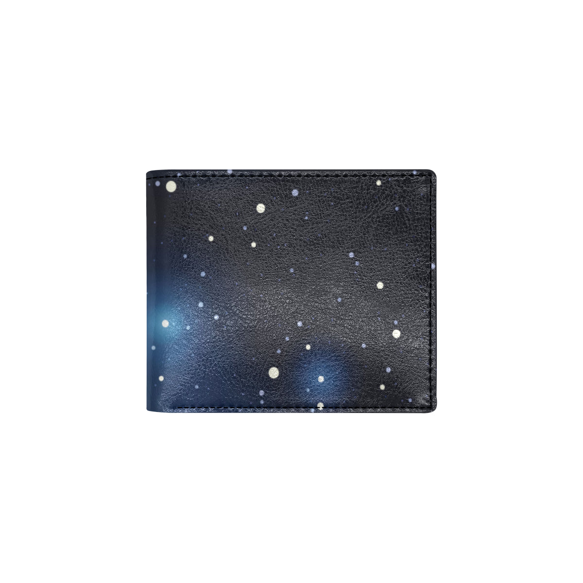 Night sky Pattern Print Design A02 Men's ID Card Wallet