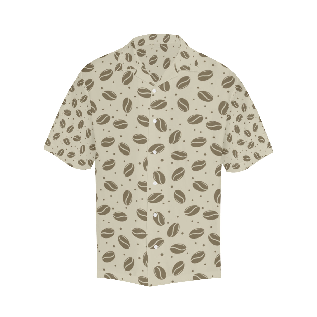 Coffee Pattern Print Design 02 Men's Hawaiian Shirt