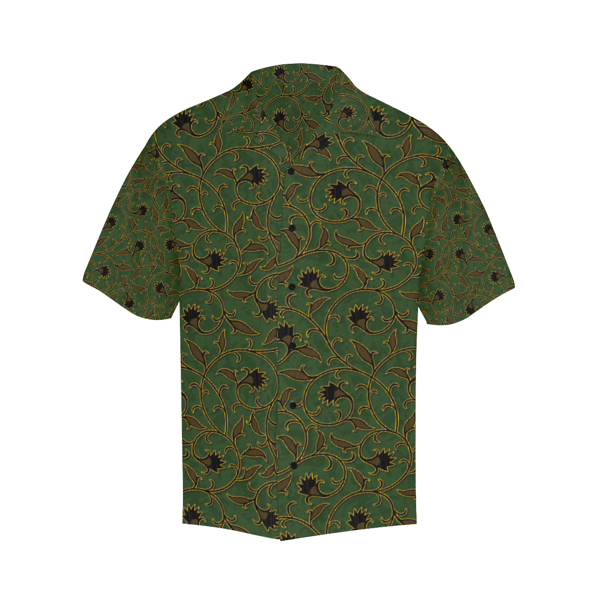 Brocade Pattern Print Design 02 Men's Hawaiian Shirt