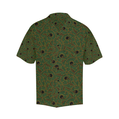 Brocade Pattern Print Design 02 Men's Hawaiian Shirt