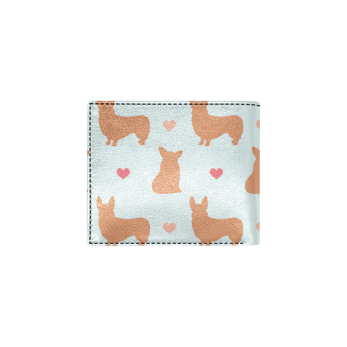 Pembroke Welsh Corgis Pattern Print Design A01 Men's ID Card Wallet