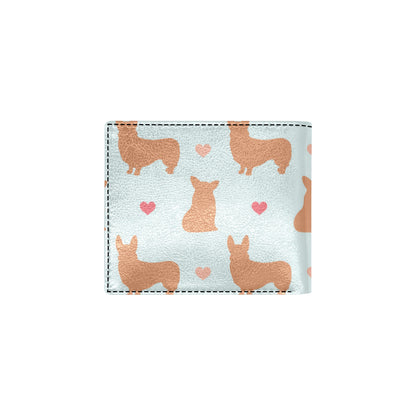 Pembroke Welsh Corgis Pattern Print Design A01 Men's ID Card Wallet