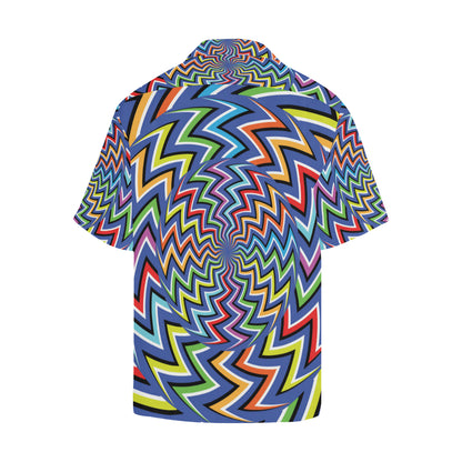 Optical illusion Pattern Print Design A02 Men's Hawaiian Shirt