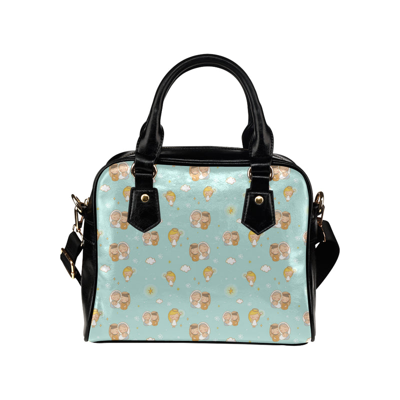 Christian Pattern Print Design 01 Shoulder Handbag