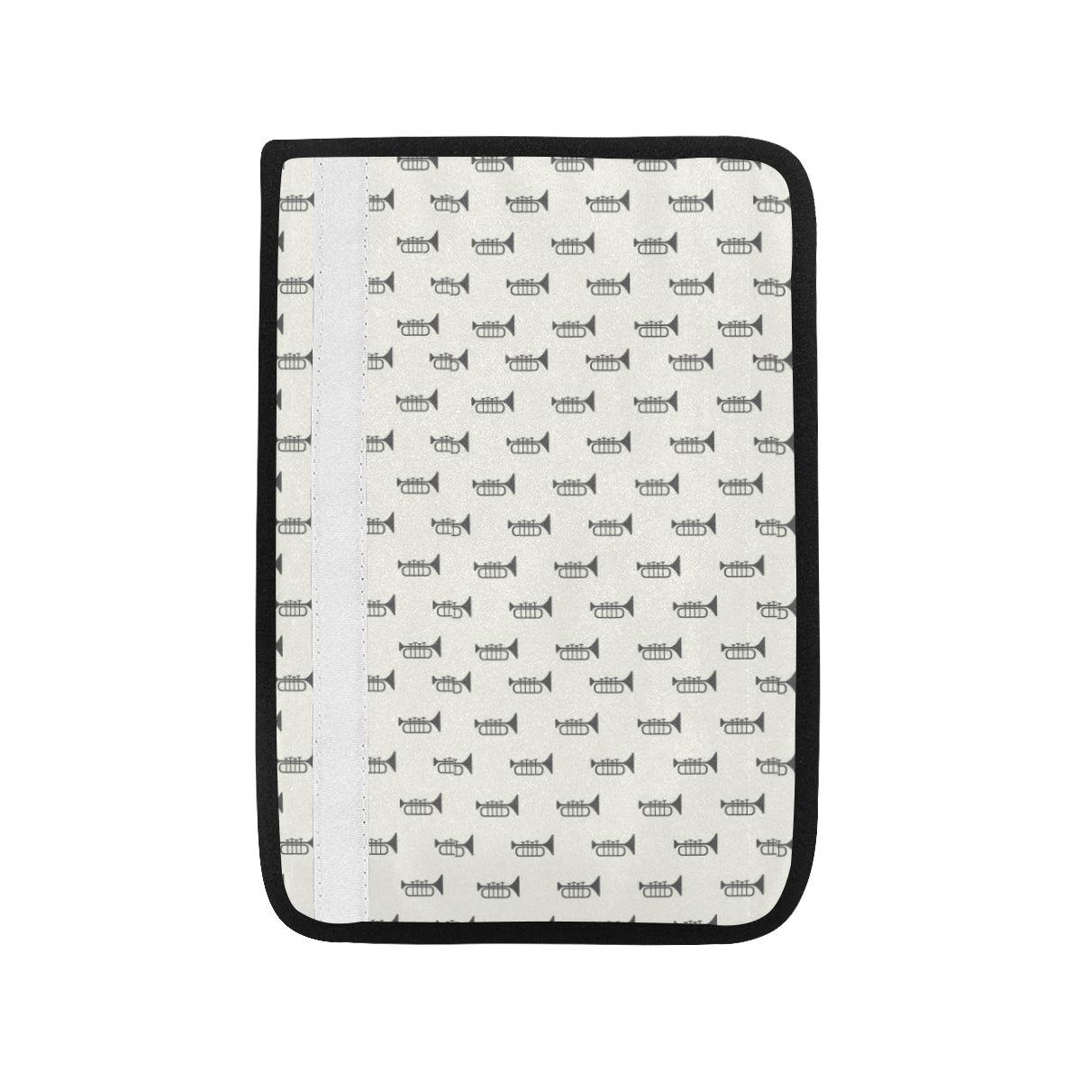 Trumpet Pattern Themed Print Car Seat Belt Cover