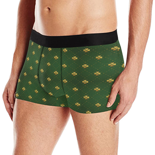 Clover  Pattern Print Design 01 Men's Boxer Briefs