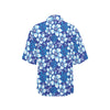 Hibiscus Pattern Print Design HB04 Women's Hawaiian Shirt